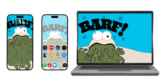 Wallpaper: Clambake Barfs