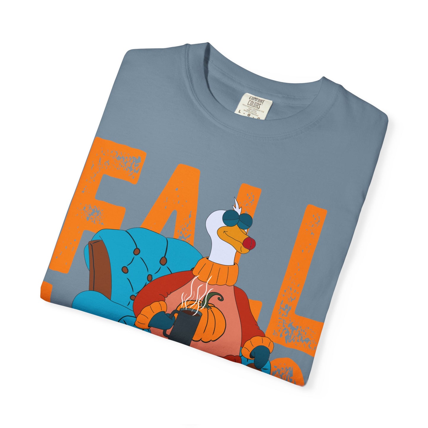 Fall Vibes: Unisex Garment-Dyed T-Shirt – Cozy Autumn Apparel, Seasonal Gift, Pumpkin Spice Lover, Fall Fashion, Comfy Everyday Wear