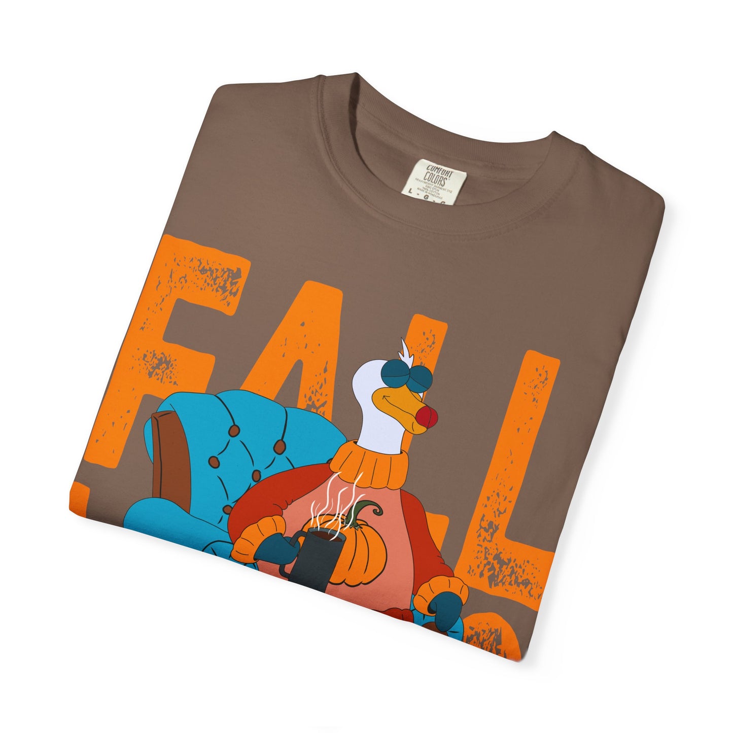 Fall Vibes: Unisex Garment-Dyed T-Shirt – Cozy Autumn Apparel, Seasonal Gift, Pumpkin Spice Lover, Fall Fashion, Comfy Everyday Wear