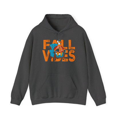 Fall Vibes: Unisex Hooded Sweatshirt - Cozy Fall Apparel, Seasonal Gift, Autumn Fashion, Pumpkin Spice Lover, Comfy Hoodies