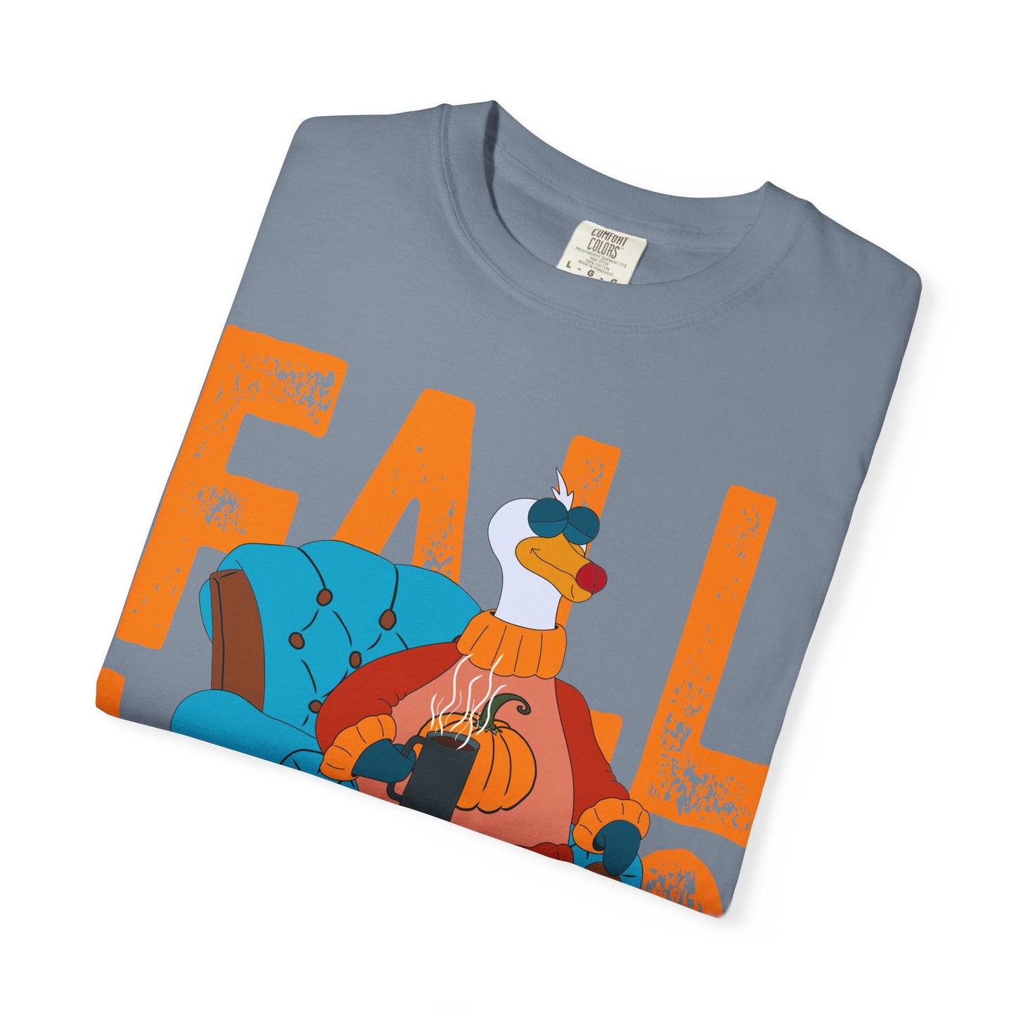 Fall Vibes: Unisex Garment-Dyed T-Shirt – Cozy Autumn Apparel, Seasonal Gift, Pumpkin Spice Lover, Fall Fashion, Comfy Everyday Wear